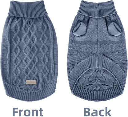 MengMengDa stretchable two legged winter puppy jacket back view on mannequin