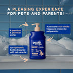 Authentic Douxo Spa Shed Control Dog Shampoo packaging back view