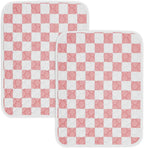 2 Pack Sage Green Checkered Washable Pee Pads for Dogs, Checkered Reusable Dog Pee Pads, for Puppy Playpen, Crate, Whelping Box, Potty Training, Cute Aesthetic Absorbency, Leak-Proof Non-Slip - Image 12