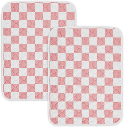 2 Pack Sage Green Checkered Washable Pee Pads for Dogs, Checkered Reusable Dog Pee Pads, for Puppy Playpen, Crate, Whelping Box, Potty Training, Cute Aesthetic Absorbency, Leak-Proof Non-Slip - Image 12