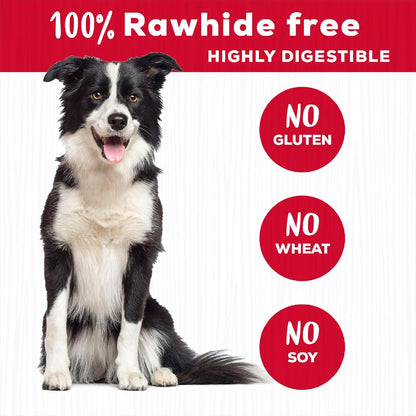 Country Kitchen raw skin free ring dog chew close up