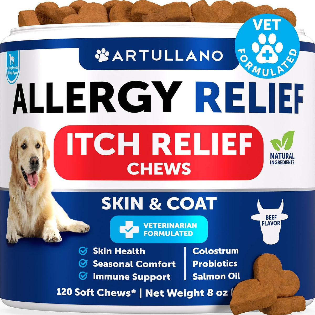 Artullano No Poo Chews for puppies and adult dogs