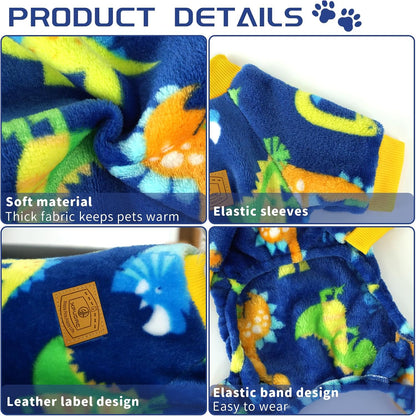 XPUDAC soft velvet puppy onesie yellow ribbed collar detail