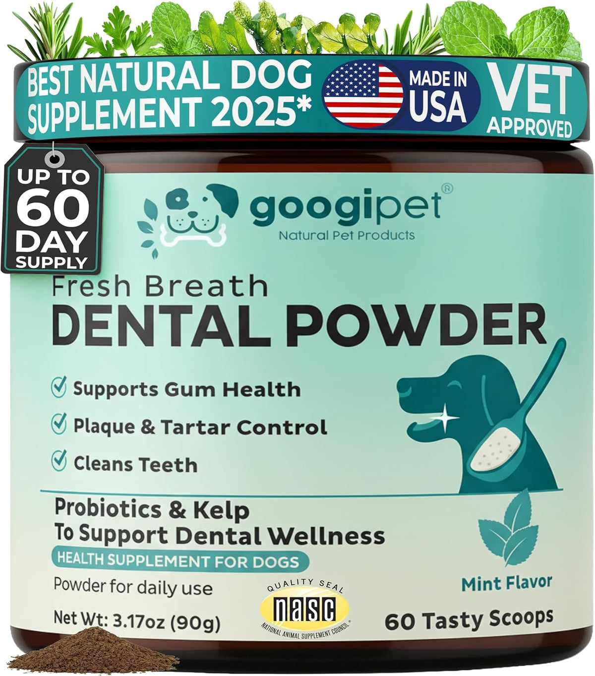 Googipet Premium Dog Multivitamin Chewable, Dog Vitamins and Supplements, Puppy Vitamins & Senior Dogs Probiotics for Gut Health + Vitamin C, Glucosamine for Dogs Joint Support (Chicken Flavor) - Image 13