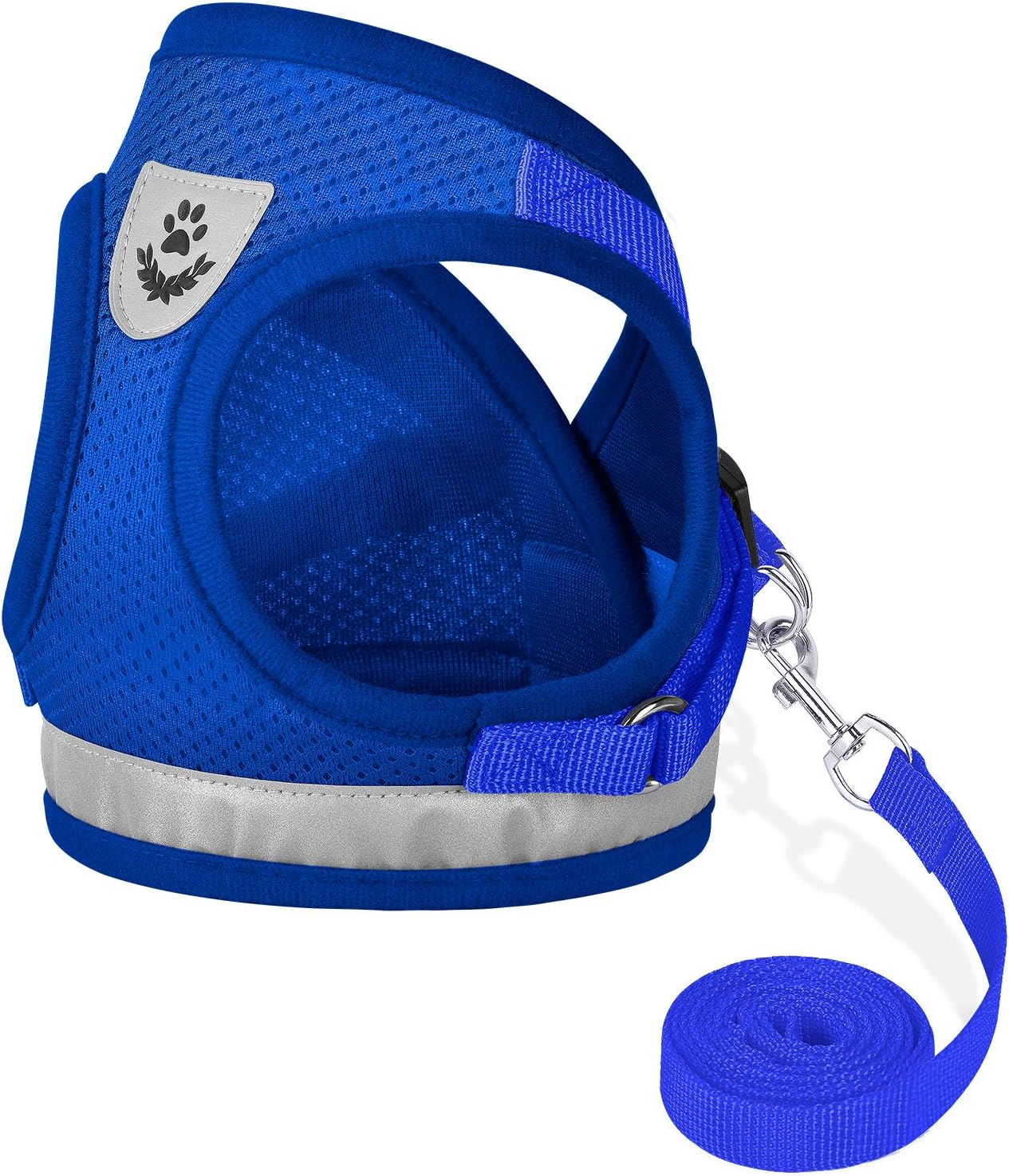 Cat Harnesses and Puppy Harness with Leashes Set, Escape Proof Cat Harness, Adjustable Reflective Soft Mesh Vest Fit Puppy Kitten Rabbit Ferrets's Outdoor Harness - Image 15
