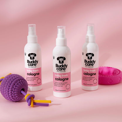 Vegan and cruelty free dog deodorizing spray with aloe vera ingredients
