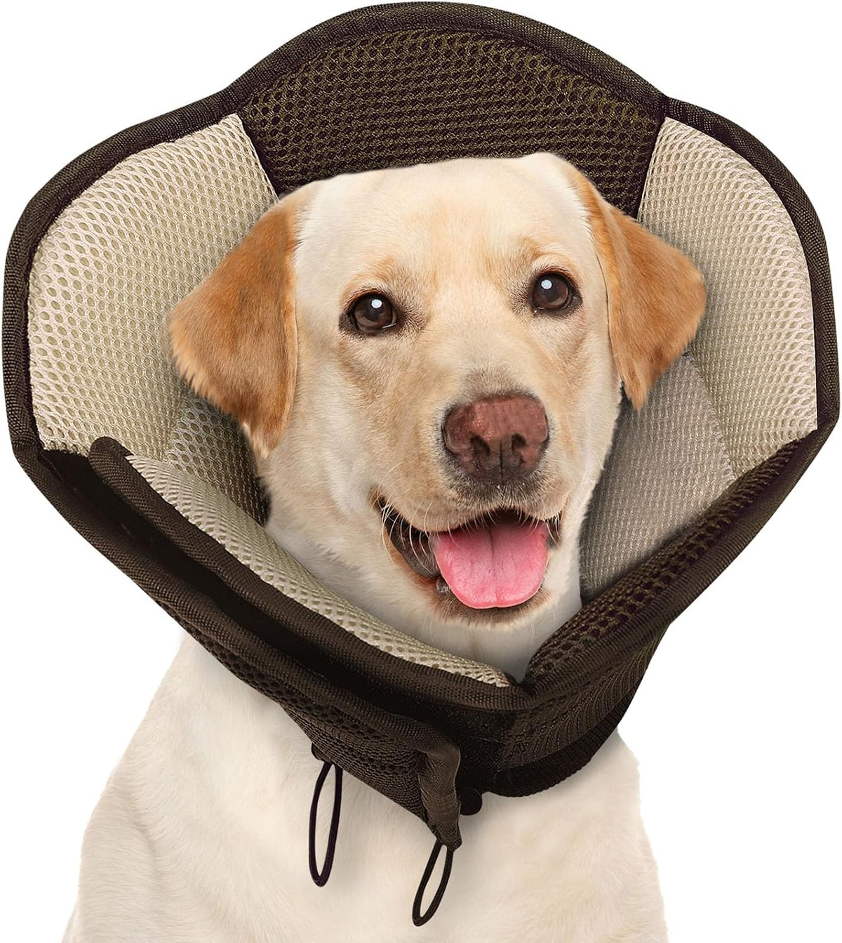 AOFITEE Large Dog Cone - Adjustable Dog Cone to Stop Licking, Foldable Extra Large Cones Dogs for Wound Healing, Pet Elizabethan Cones Collar After Surgery, XL Fabric Pet Neck Collar, Blue X-Large - Image 9
