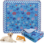 KOOLTAIL Washable Pee Pads for Dogs, 2 Pack Super Absorbent Reusable Puppy Training Pads Waterproof, Nonslip and Leak-Proof Dog Pee Pads, Large Pet Mats Whelping Pads for Floor, Crate, Couch, 36"x41" - Image 14