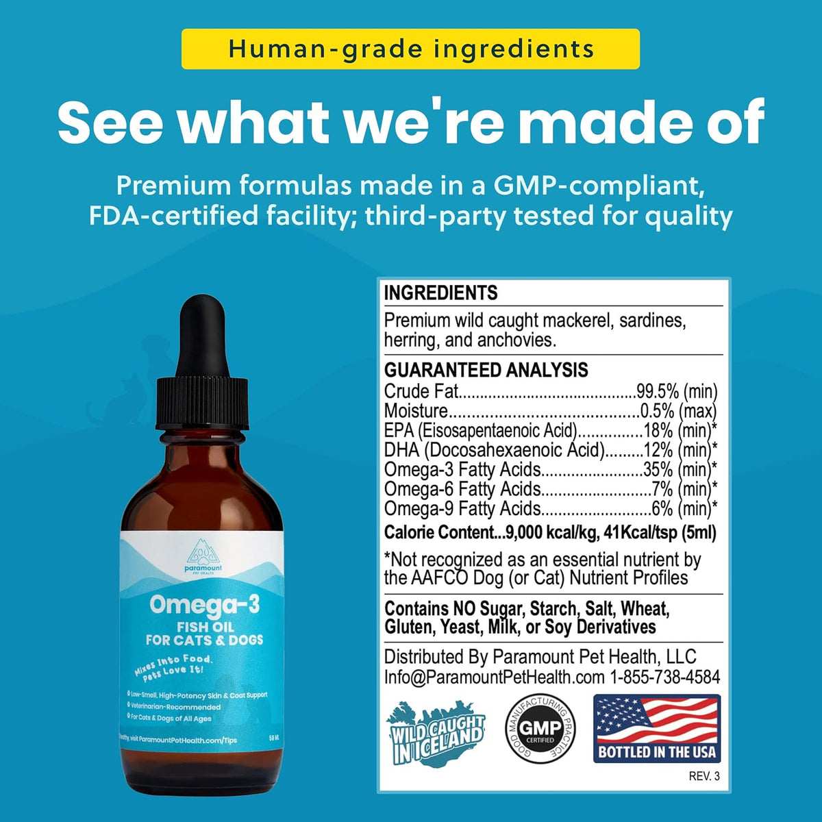 Liquid EPA DHA supplement dropper mechanism for small dogs and cats
