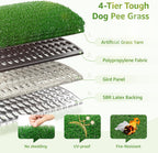 Weatherproof artificial grass for dogs