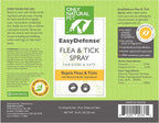 EasyDefense natural tick repellent spray usage instructions
