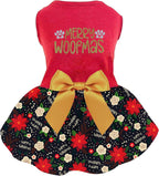 4th of July Dog Dress for Small Medium Dogs, Patriotic Star Puppy Dress with Red Bow, Independence Day Pet Outfit, Holiday Dog Clothes for Independence Day Party - Image 10