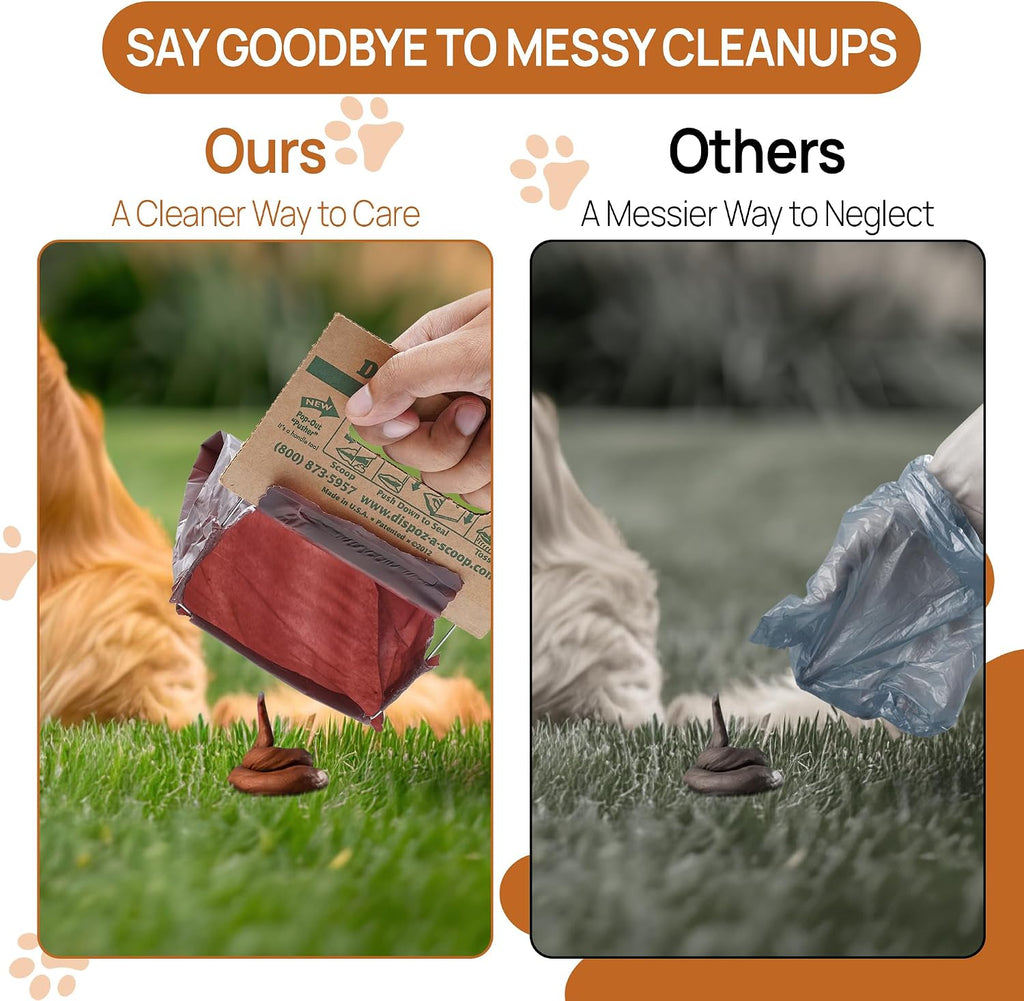 Healthpro Prods pet waste scoop and seal bags for dog walks