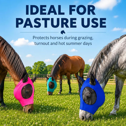 Assortment of vibrant colors in Sanwuta 12 pack horse masks