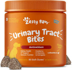 Zesty Paws cat health bites container showcasing premium inCRANable cranberry concentrate formulation.