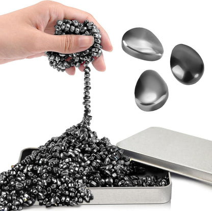 Easter Basket Stuffer for Teens Boy 300pc Fidget Toy Cool Gadget for Teen Girl Office Desk Stuff for Adult Men ADHD Tools Sensory Autism Stress Anxiety Putty Fidgets Beads Balls Stones - Image 1