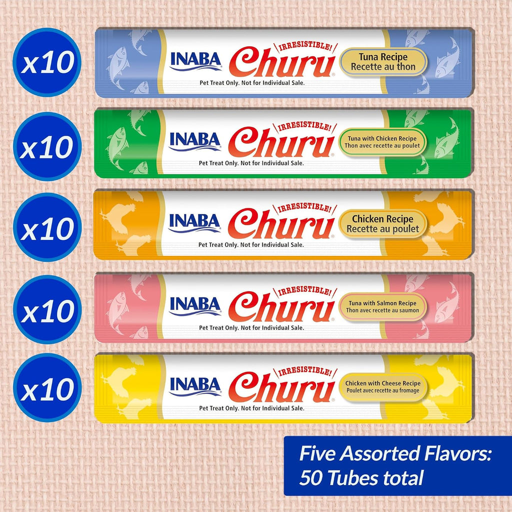 Inaba Churu cat treats ingredient and nutrition panel