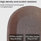 Lifestyle shot of Spindro scratcher in modern home interior