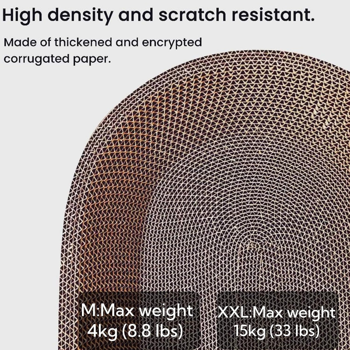 Lifestyle shot of Spindro scratcher in modern home interior