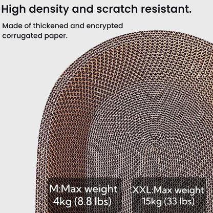 Lifestyle shot of Spindro scratcher in modern home interior