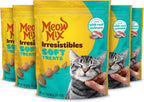 Meow Mix Irresistibles Soft Cat Treats, Chicken Recipe, 3 oz Pouches - Image 9
