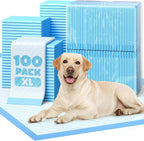 Powools Puppy Pads - Super Absorbent & Spill-Proof Pee Pads for Dogs with 6-Layer Material, Quick-Dry & Hassle-Free Potty Pads for Floors, Furniture, Vehicle, 22" x 22", 100 Packs - Image 11