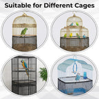 Complete packaging and product setup for large bird cages