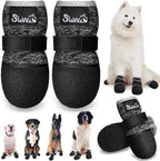 SlowTon Dog Shoes - Breathable Dog Sock Boots for Summer Hot Pavement Hardwood Floors Winter Snow, Waterproof Booties for Small Medium Large Dogs, Non-Slip Paw Protector for Outdoor Walking (Teal, 2) - Image 10