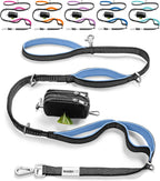 Dog Poop Bag Holder for Leashes - Dog Poop Bag Dispenser and Treat Holder with 2 Waterproof Pouches for Pet Waste Bags and Walking Accessories + 1 Free Roll - Leashrr 2.0 (Black) - Image 12