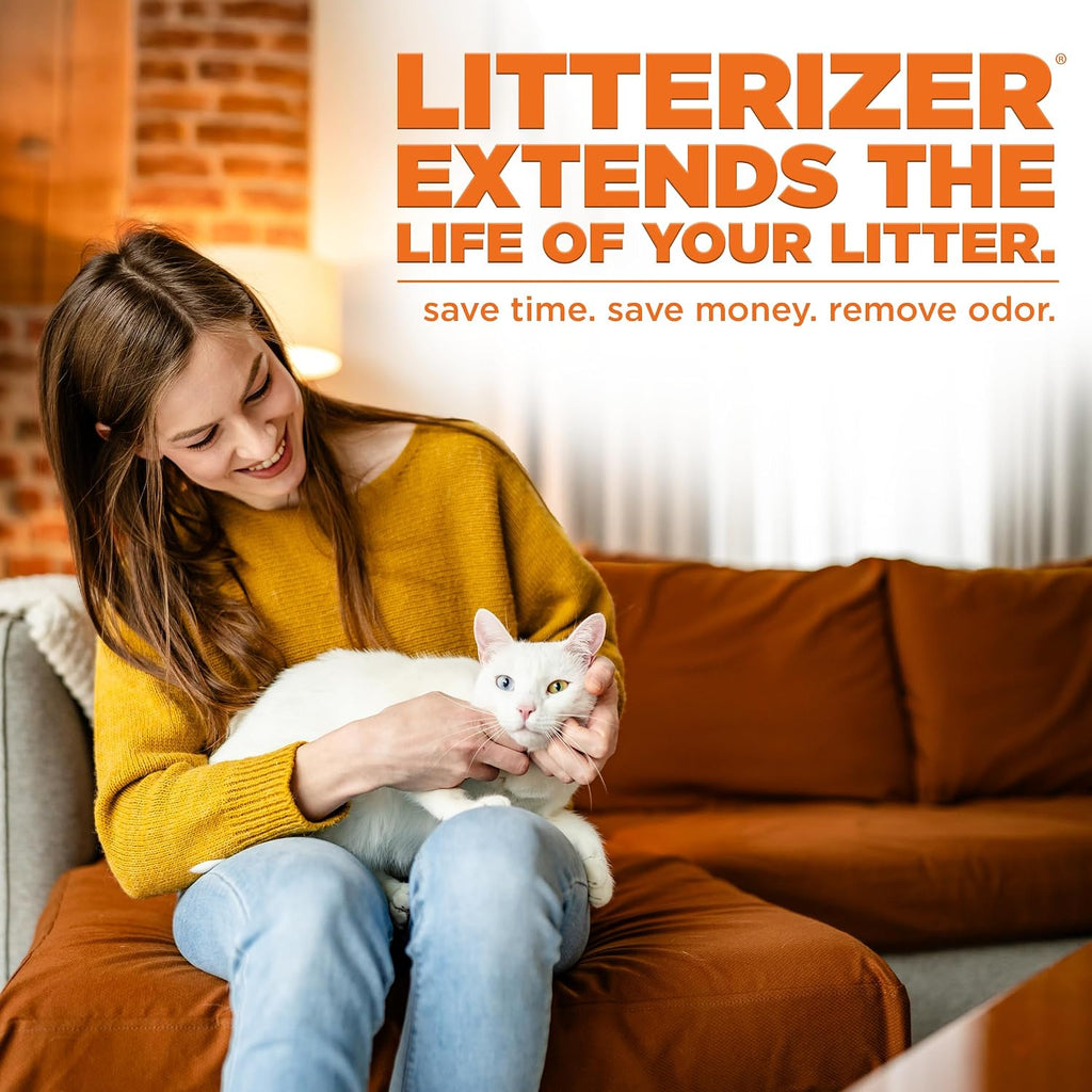 High efficiency moisture absorbing pet litter box deodorizer packaging