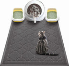 WePet Cat Litter Box Mat, Kitty Premium PVC Pad, Durable Trapping Rug, Phthalate Free, Urine-Resistant, Scatter Control, XXL 47 x 36 Inch, Grey - Image 15
