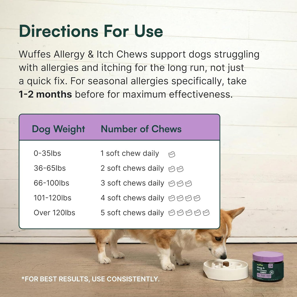 USA imported authentic pet wellness soft chews container on a clean background.