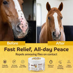 Happy Jack Onex Fly Repellent Ointment label ingredient details