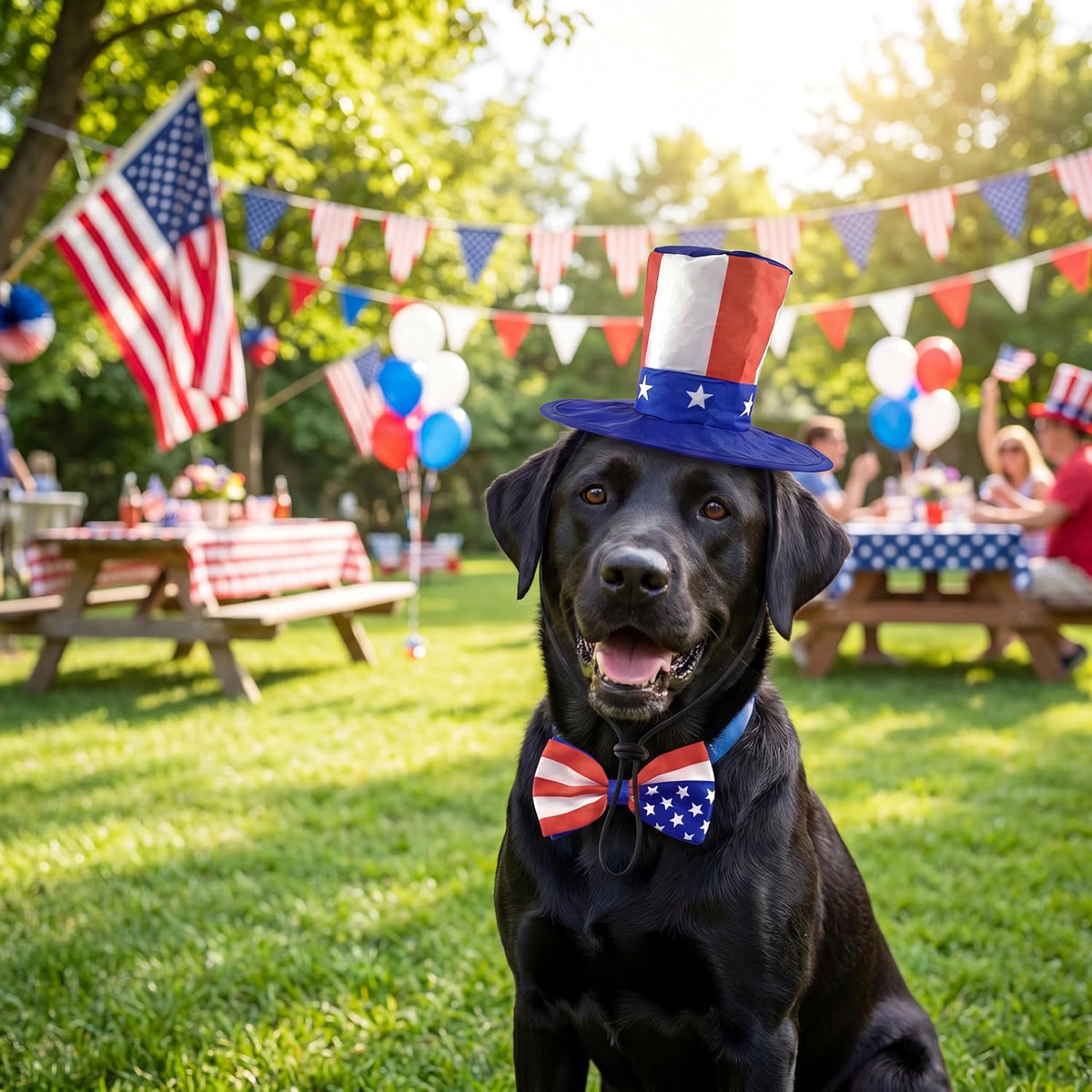 Vehomy Independence Day pet clothing accessories size dimensions chart view