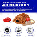 Pet Fit For Life toy inside a dog crate for training