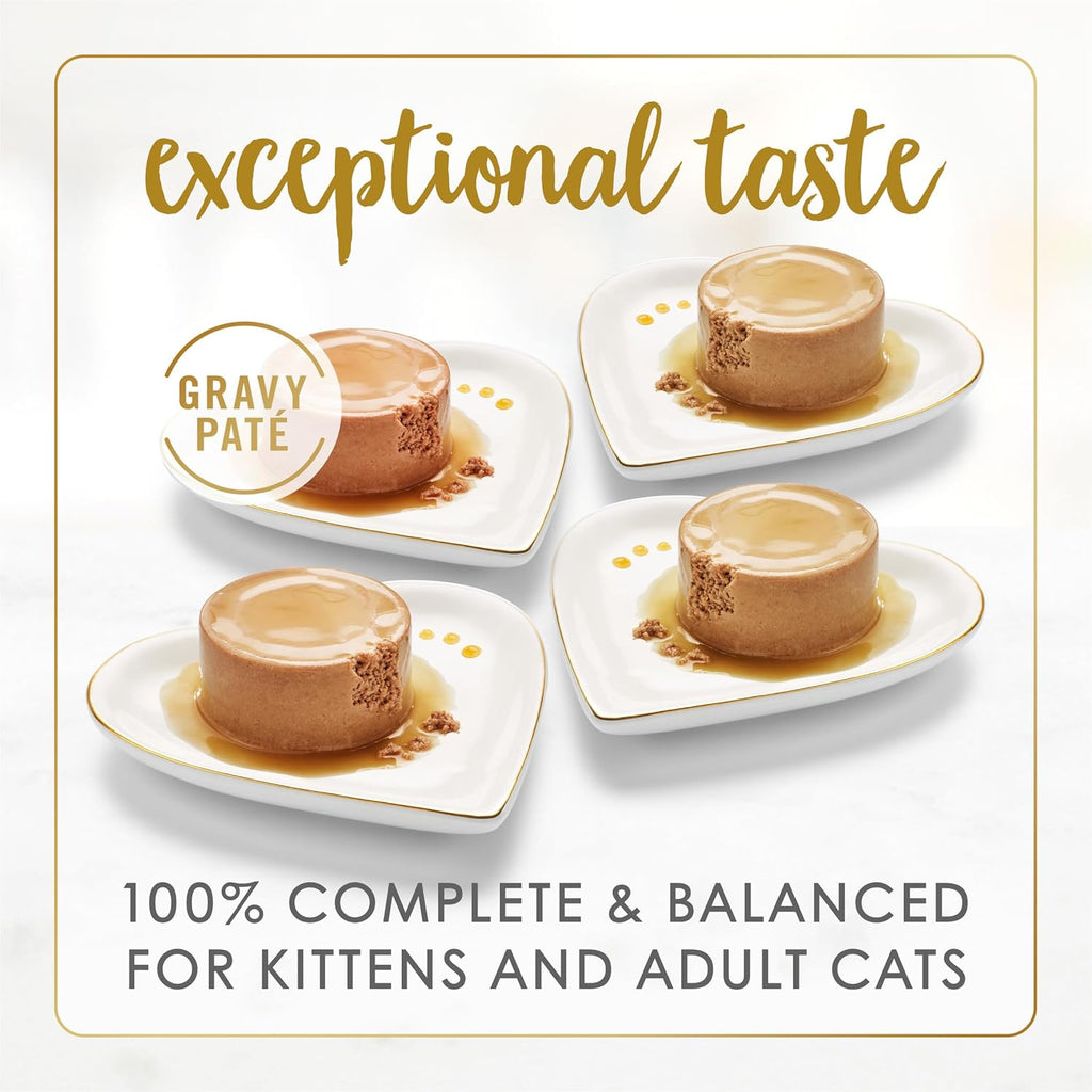 Purina Fancy Feast Gravy Lovers Variety Pack pate texture