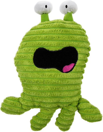 goDog Checkers Elephant Tough Plush Toy with Chew Guard Technology, Durable Checkered Fabric & Squeaker for Active Play, Gray, Large - Image 13