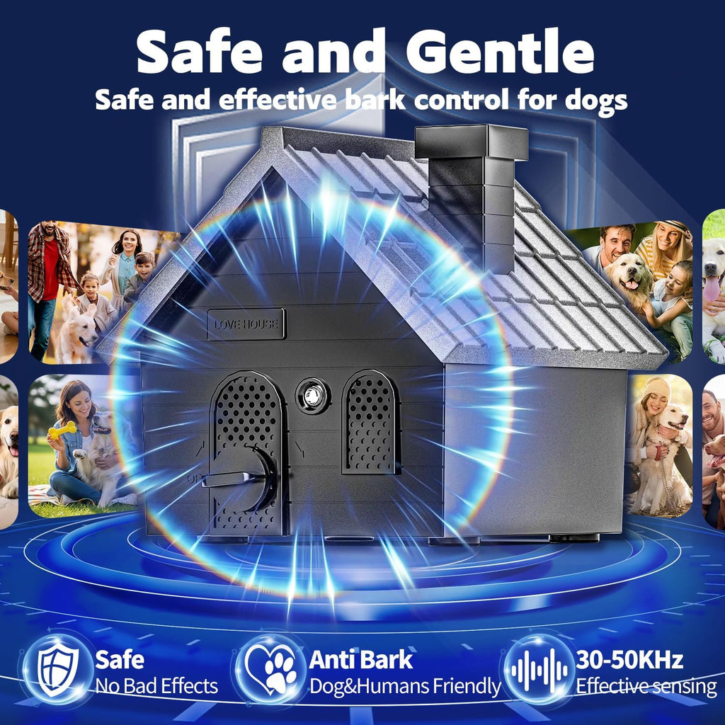 Side profile of AODA ultrasonic dog deterrent