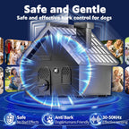 Side profile of AODA ultrasonic dog deterrent