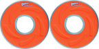 Durable orange Chuckit! Zipflight frisbee for outdoor dog play