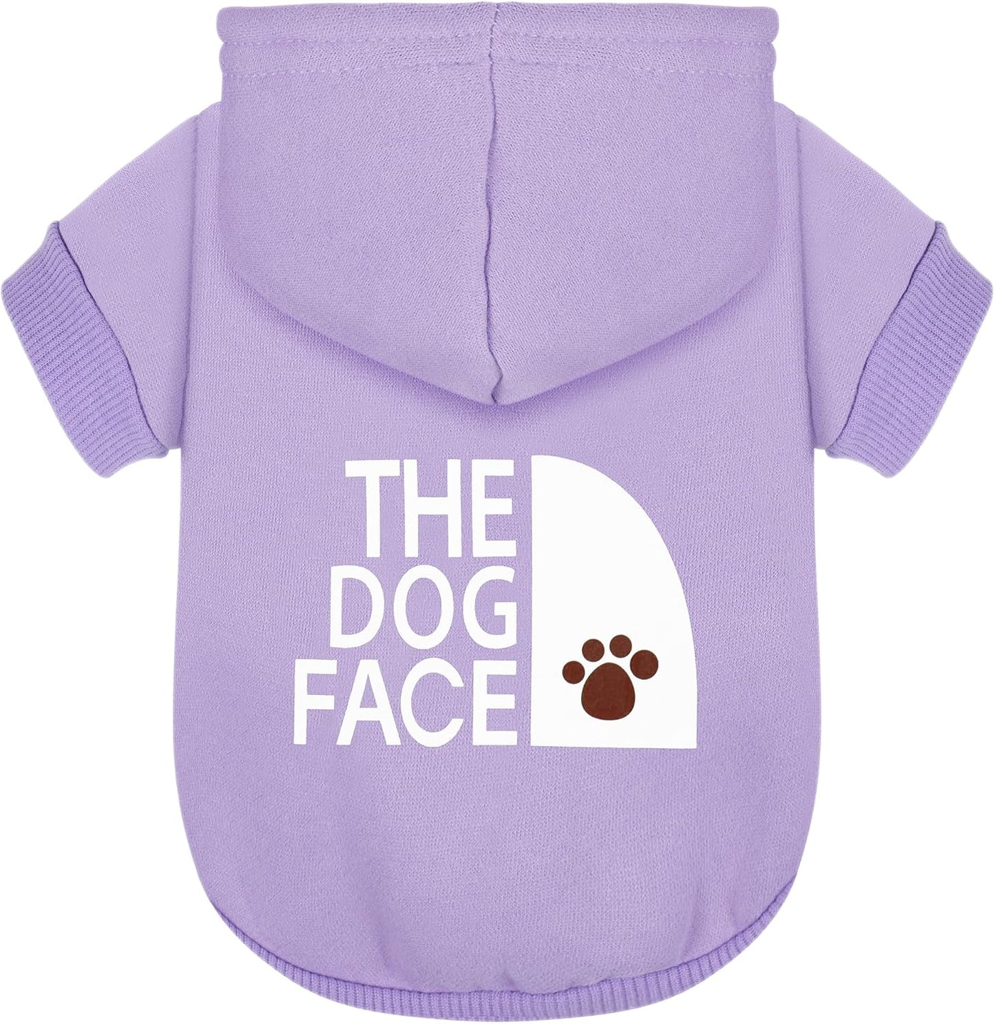 Paiaite pink warm puppy jacket laid flat showing comfortable sleeve openings