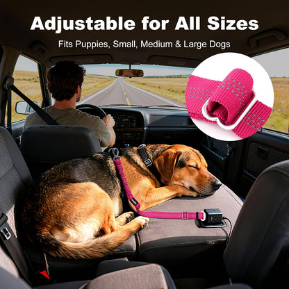 Heavy duty aluminum hook for dog seatbelt