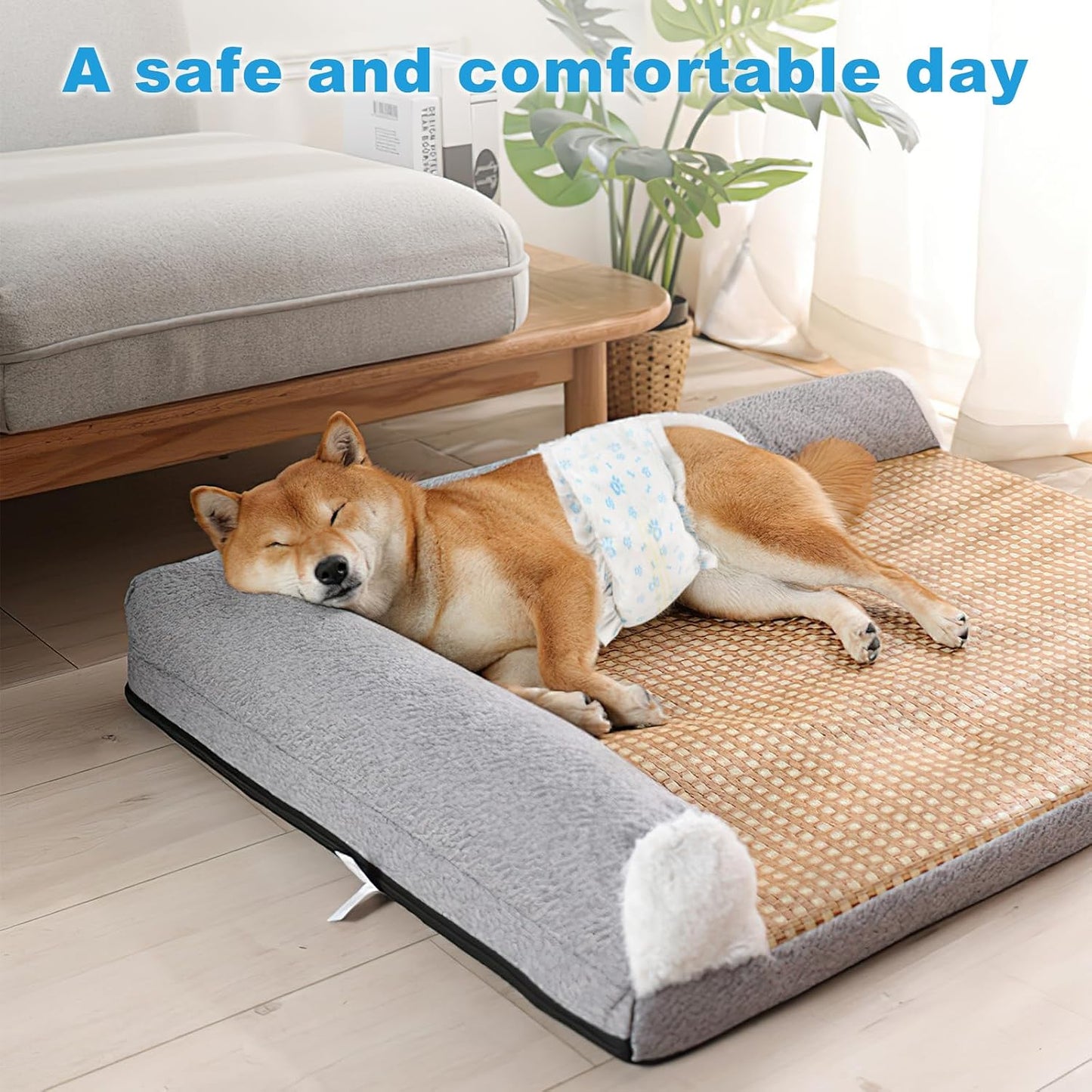 Ypfyed small dog diapers premium breathable backing feature