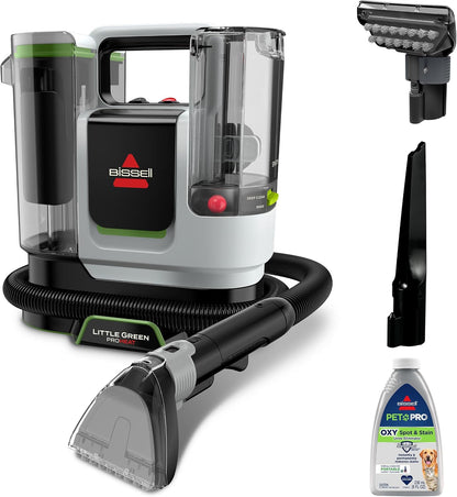 Bissell Pet Pro Oxy formula bottle and cleaner machine