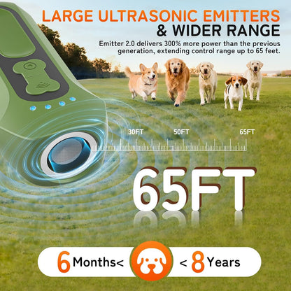 Firlonale dog training tool showing LED flashlight feature
