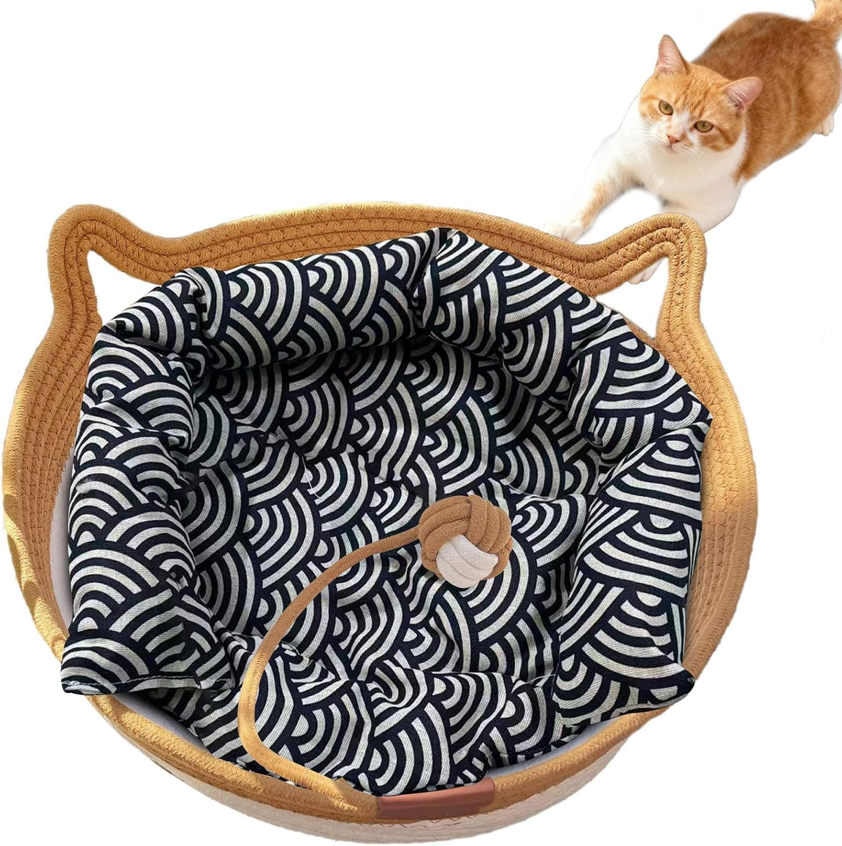 FHKPET Instinct Basket cozy den for indoor cats