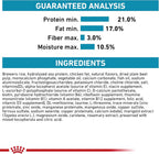 Royal Canin Hydrolyzed Protein Puppy kibble bag showing developmental support and ingredients list