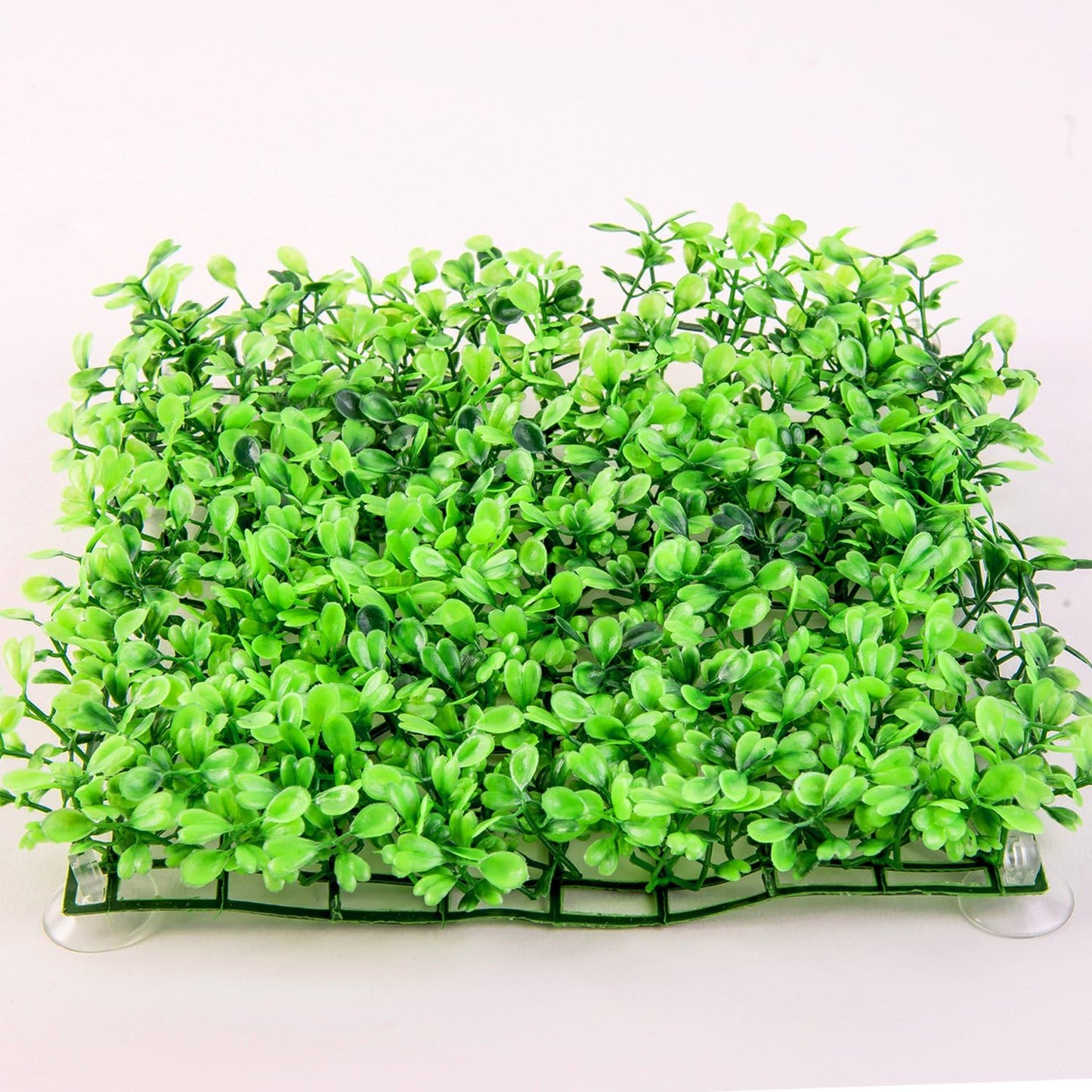 SLSON aquarium decorations grass front view of artificial plastic lawn tile in a fish tank