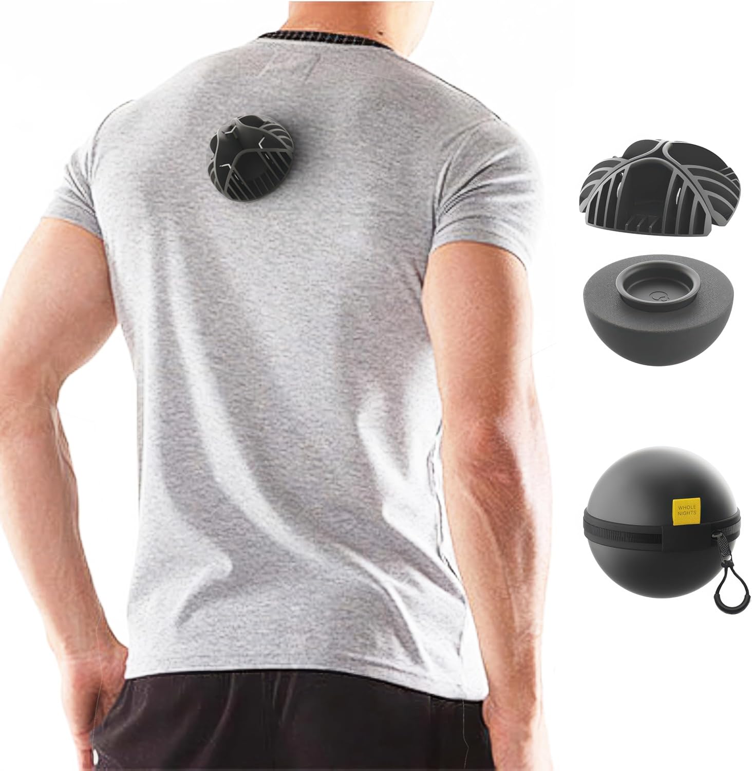 Whole Nights Calma Clip v2 front view magnetic anti snoring device