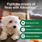Advantage flea and tick puppy shampoo twelve weeks and older formula